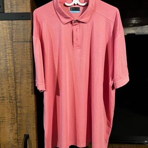 PGA Tour Men’s Coral Pink Polo